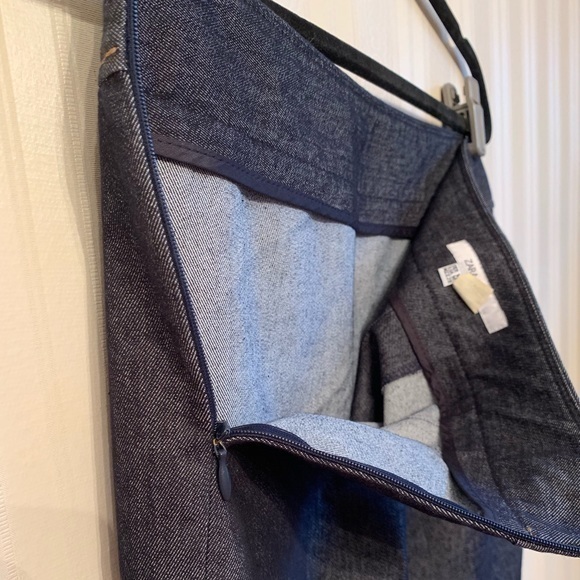 Zara basic jean skirt size M - Picture 3 of 5